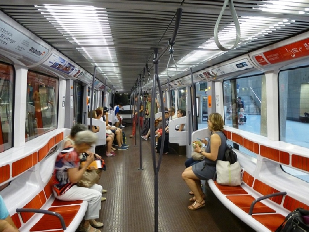 Metro in Lyon